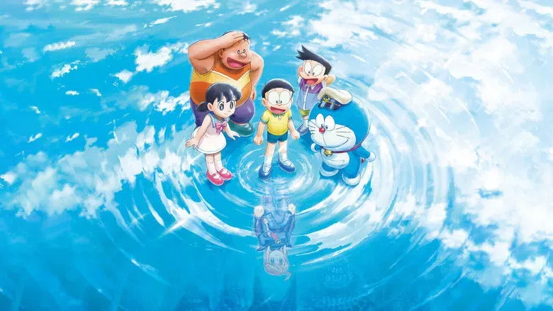 Ảnh nền phim Doraemon: Nobita và Lâu Đài Dưới Đáy Biển (Phiên bản mới) trên Phim Mới